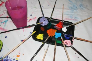 Emballage malerbakke